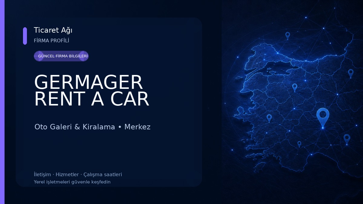 GERMAGER RENT A CAR Oto Galeri & Kiralama