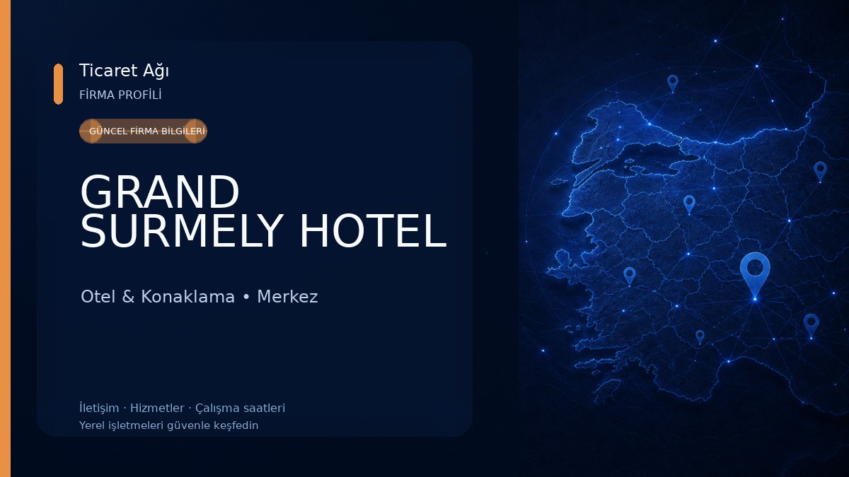 GRAND SURMELY HOTEL Otel & Konaklama