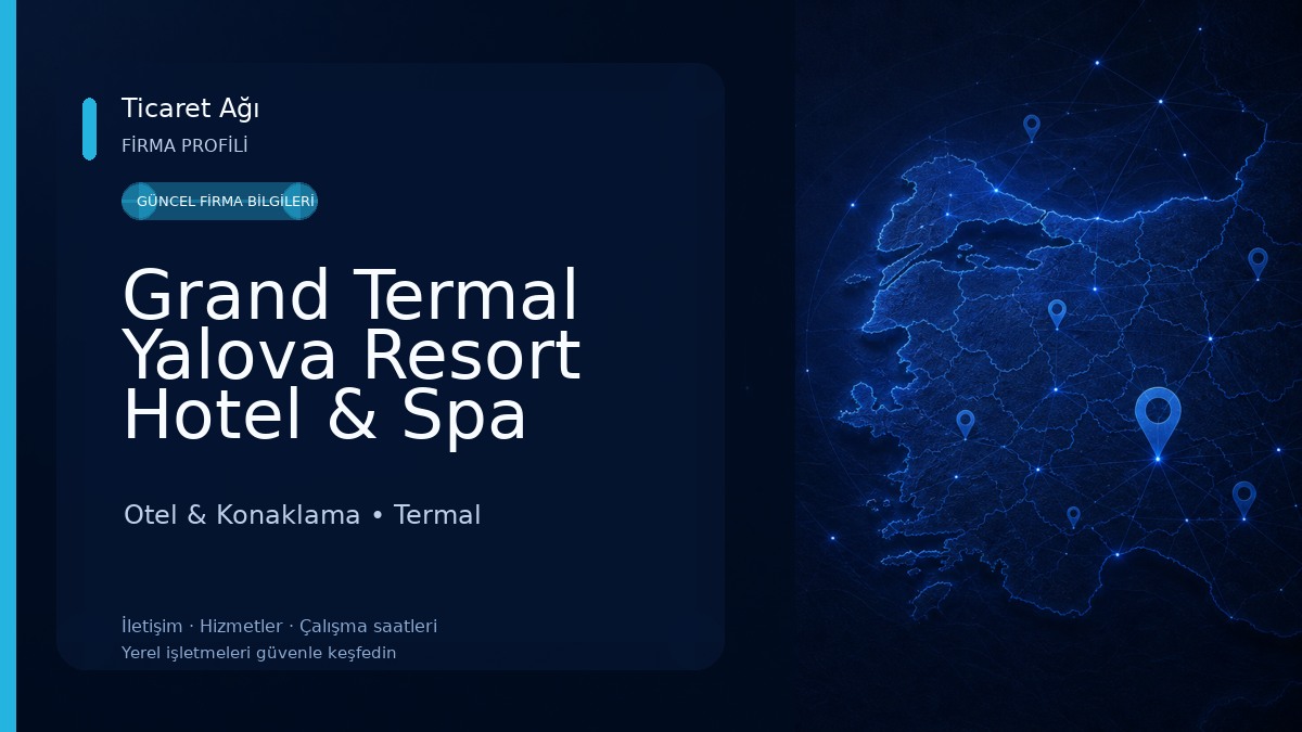 Grand Termal Yalova Resort Hotel & Spa Otel & Konaklama