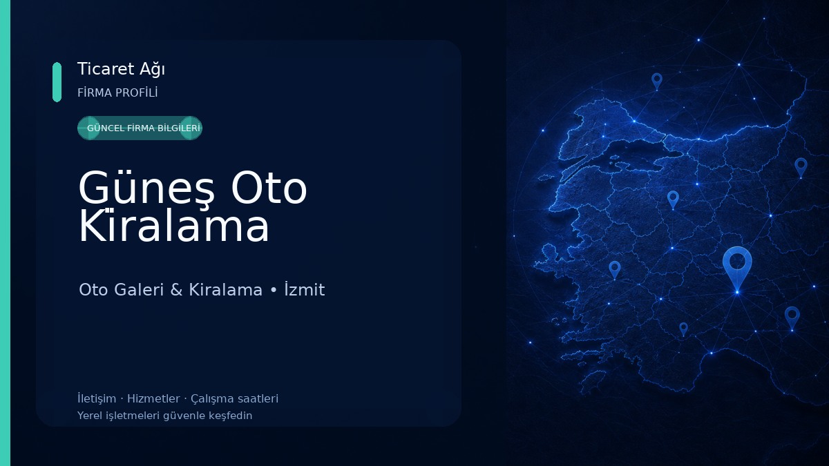 Güneş Oto Ki̇ralama Oto Galeri & Kiralama