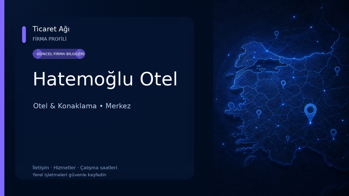 Hatemoğlu Otel Otel & Konaklama