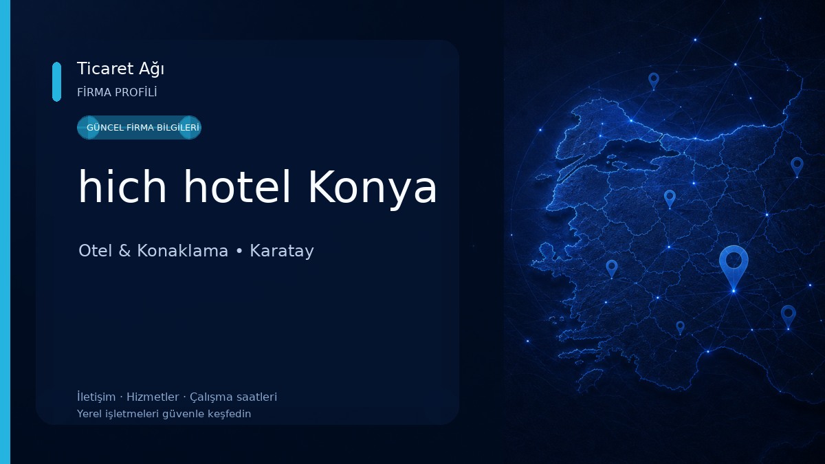 hich hotel Konya 