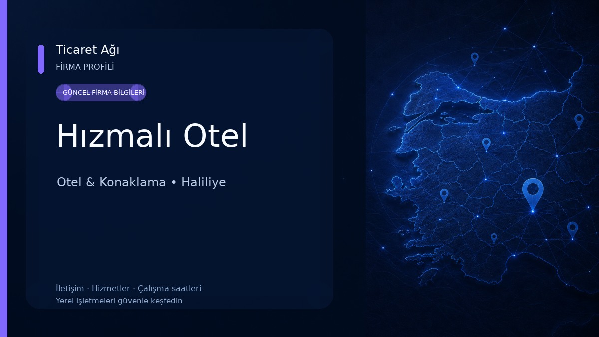 Hızmalı Otel Otel & Konaklama