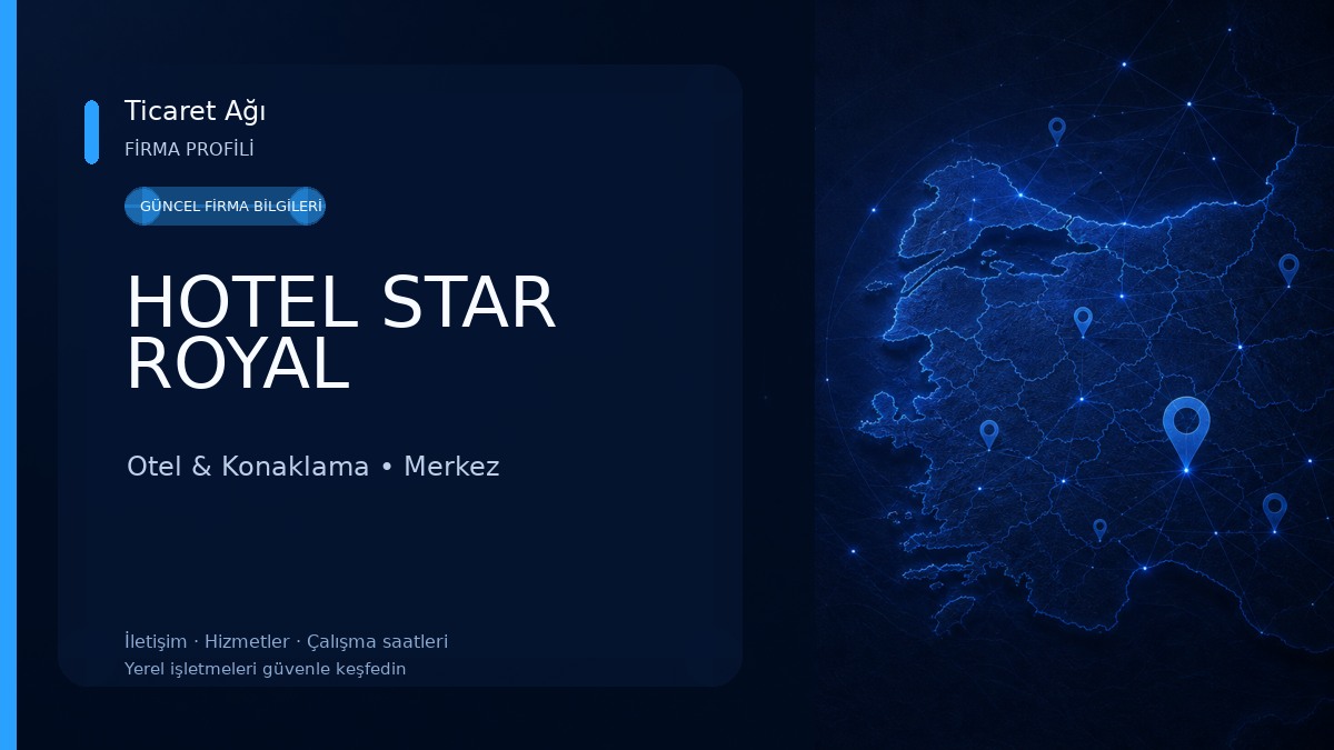 HOTEL STAR ROYAL Otel & Konaklama