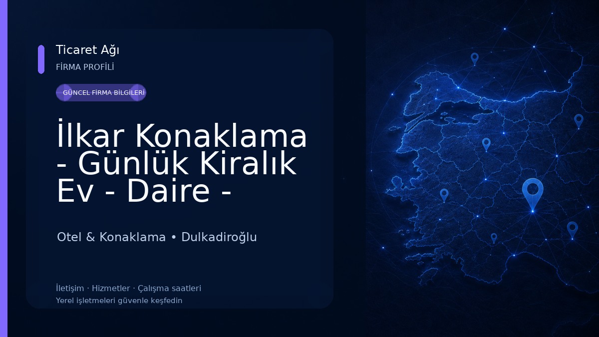 İlkar Konaklama - Günlük Kiralık Ev - Daire - Apart Otel & Konaklama