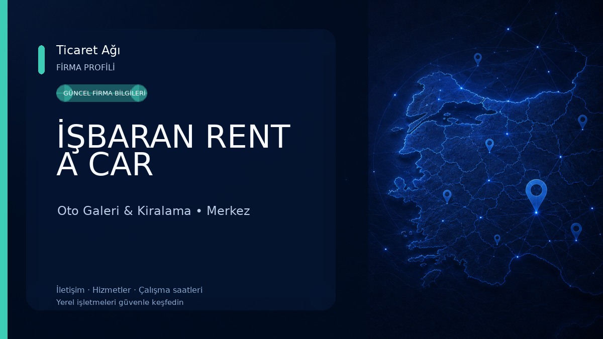 İŞBARAN RENT A CAR Oto Galeri & Kiralama