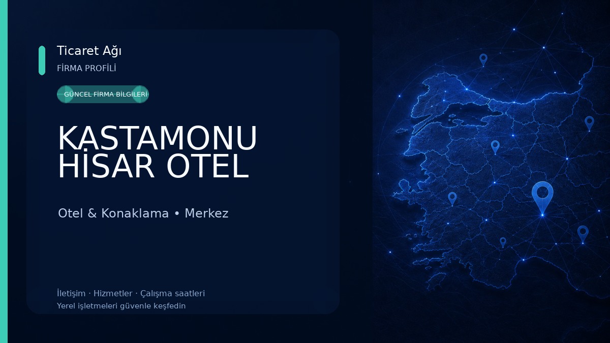 KASTAMONU HİSAR OTEL Otel & Konaklama