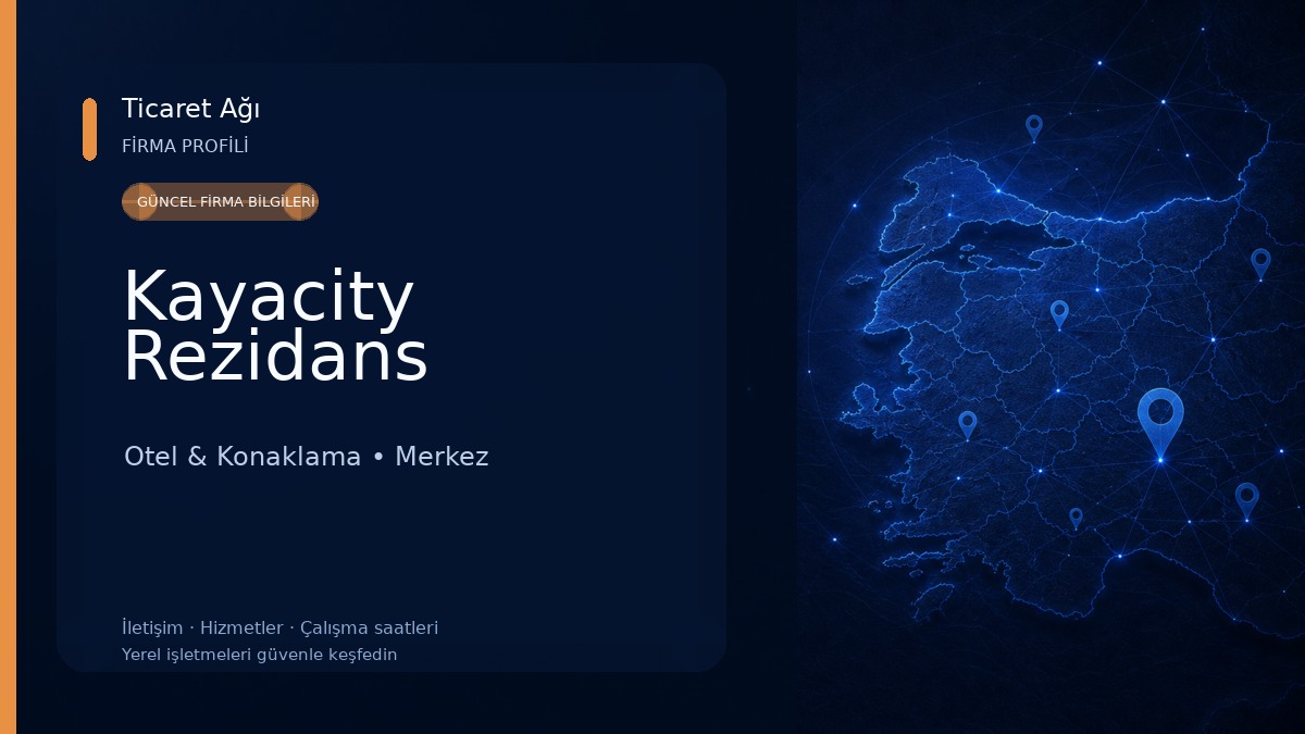 Kayacity Rezidans Otel & Konaklama