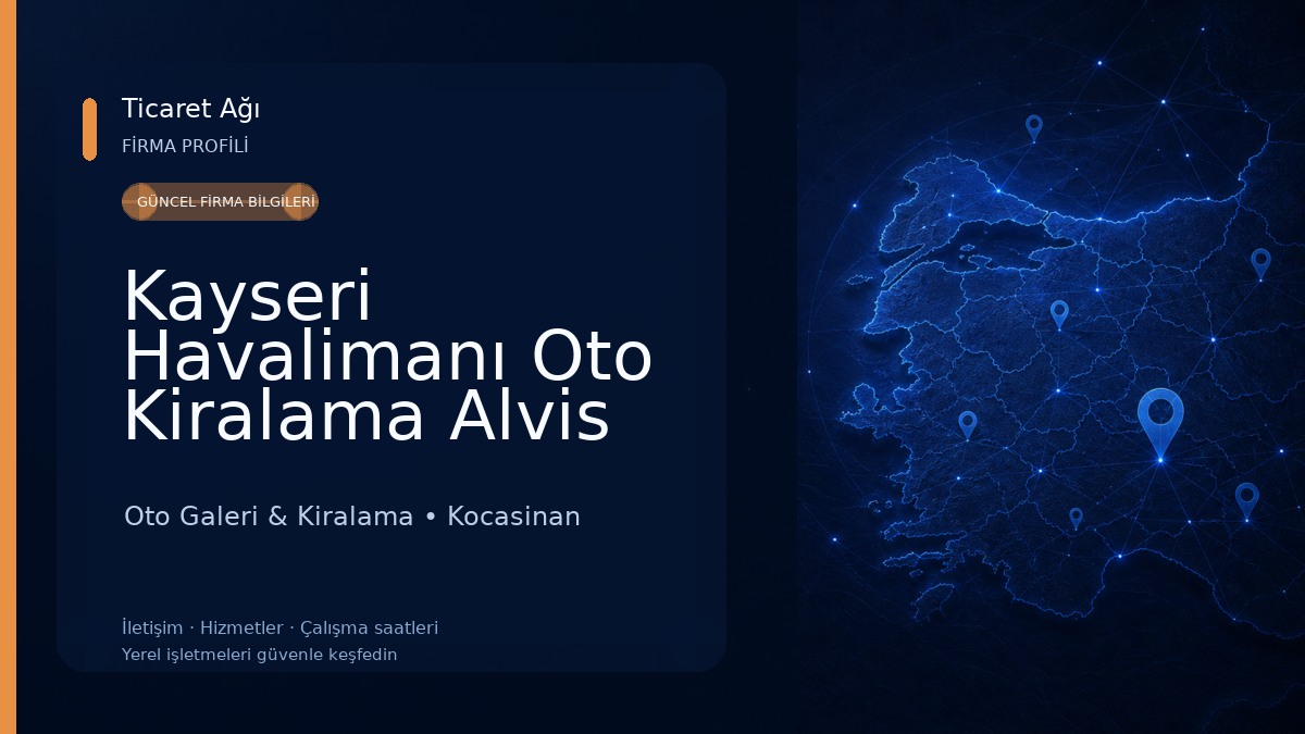 Kayseri Havalimanı Oto Kiralama Alvis