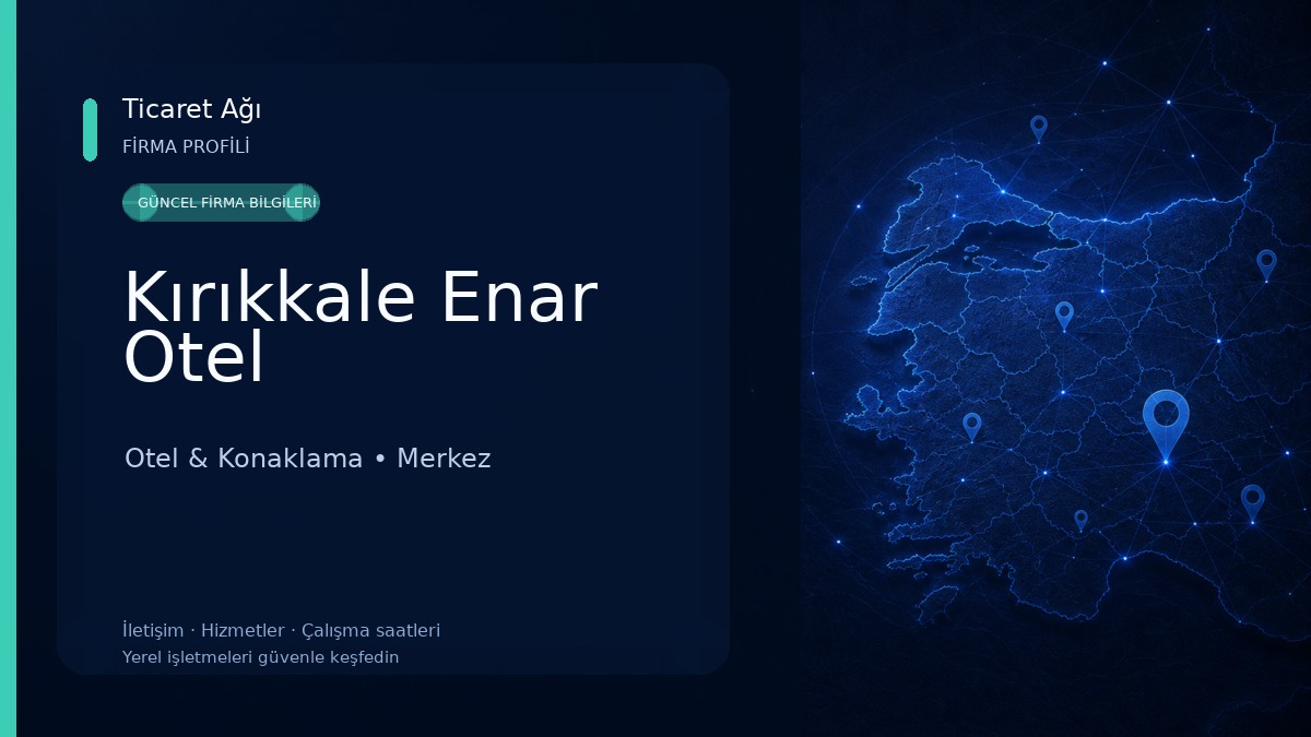 Kırıkkale Enar Otel Otel & Konaklama
