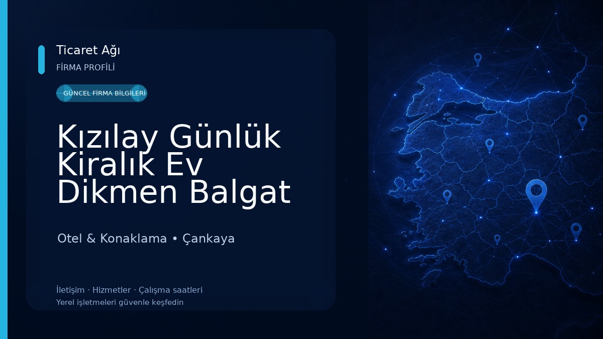 Kızılay Günlük Kiralık Ev Dikmen Balgat Öveçler Soygazi