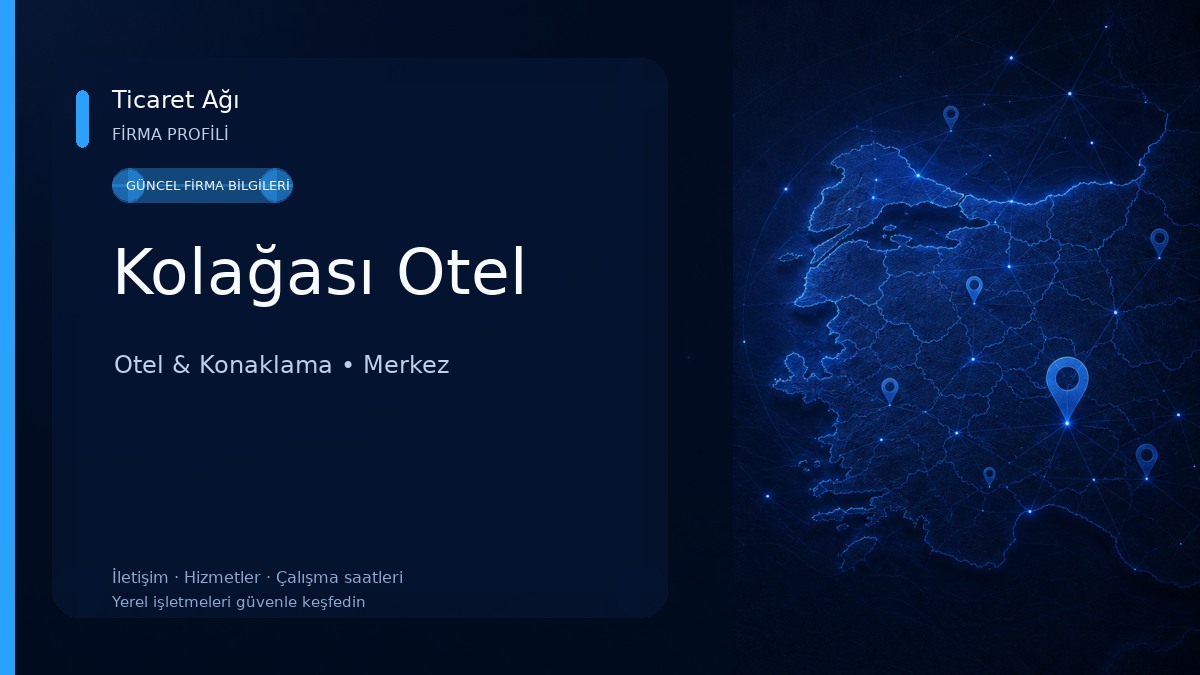 Kolağası Otel Otel & Konaklama