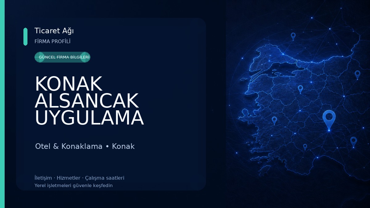 KONAK ALSANCAK UYGULAMA OTELİ Otel & Konaklama