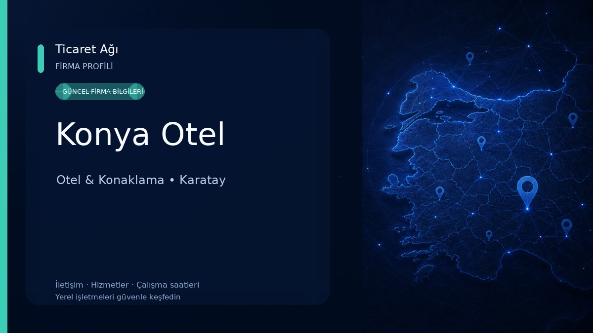 Konya Otel Otel & Konaklama