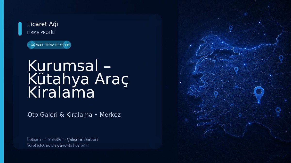 Kurumsal – Kütahya Araç Kiralama