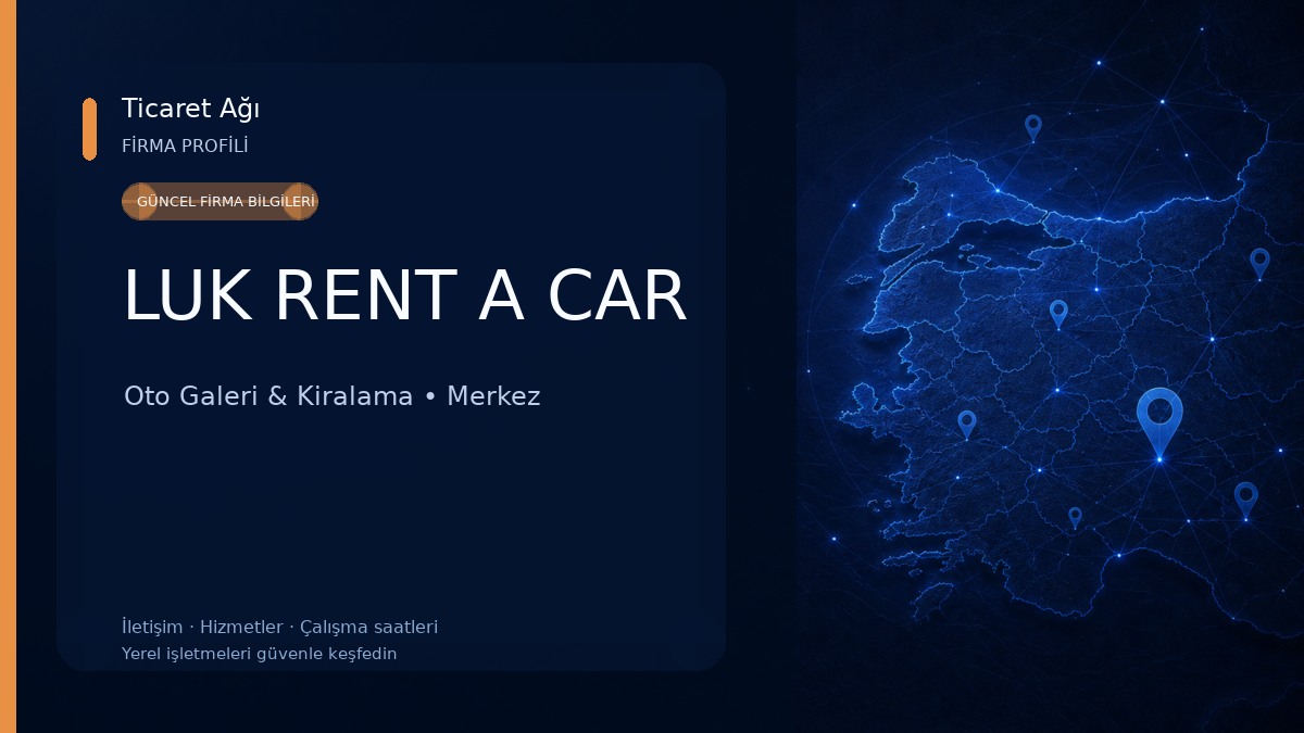 LUK RENT A CAR Oto Galeri & Kiralama