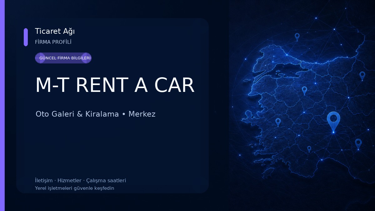 M-T RENT A CAR Oto Galeri & Kiralama