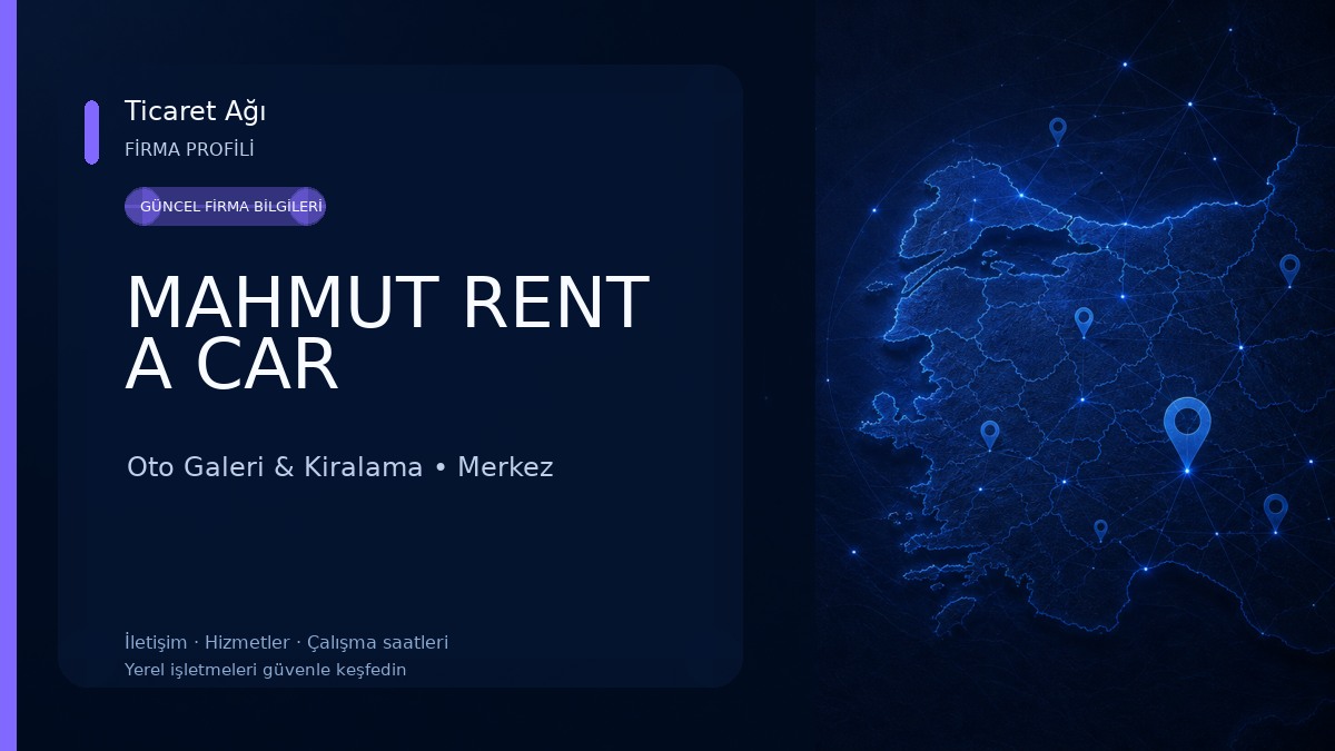 MAHMUT RENT A CAR 