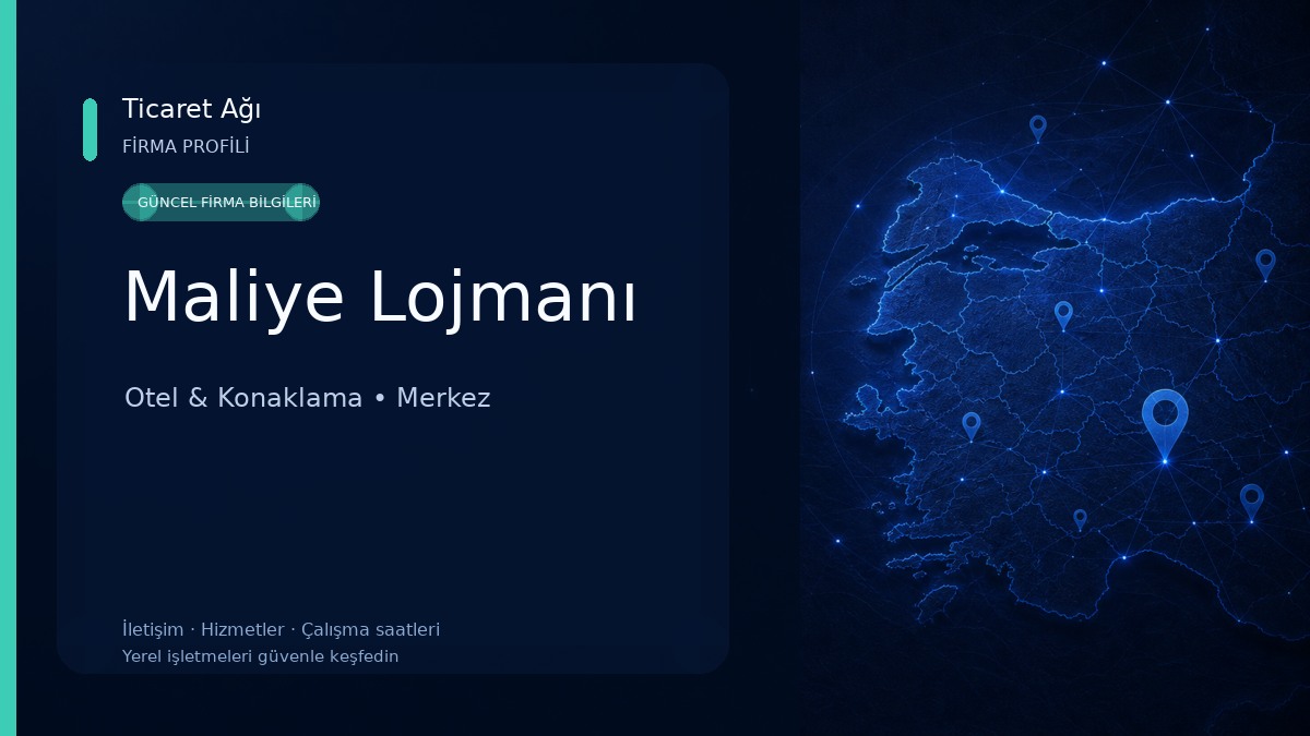 Maliye Lojmanı Otel & Konaklama