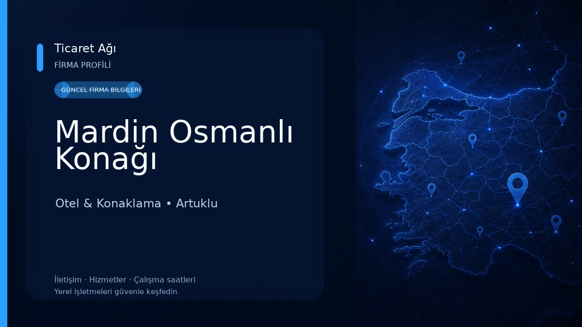 Mardin Osmanlı Konağı Otel & Konaklama