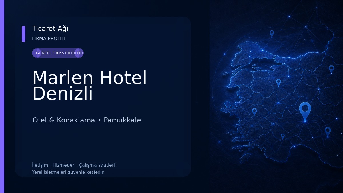 Marlen Hotel Denizli 