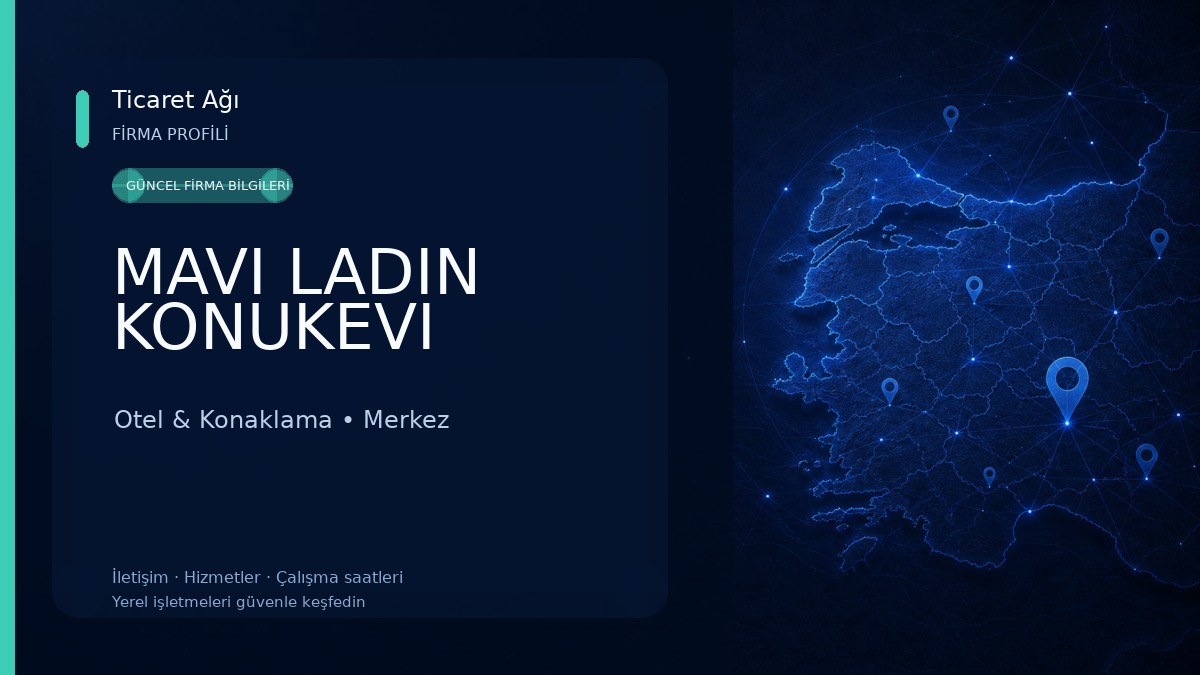 MAVI LADIN KONUKEVI Otel & Konaklama