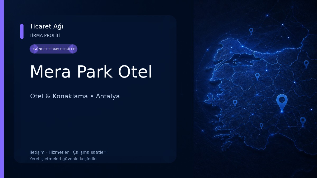 Mera Park Otel Otel & Konaklama