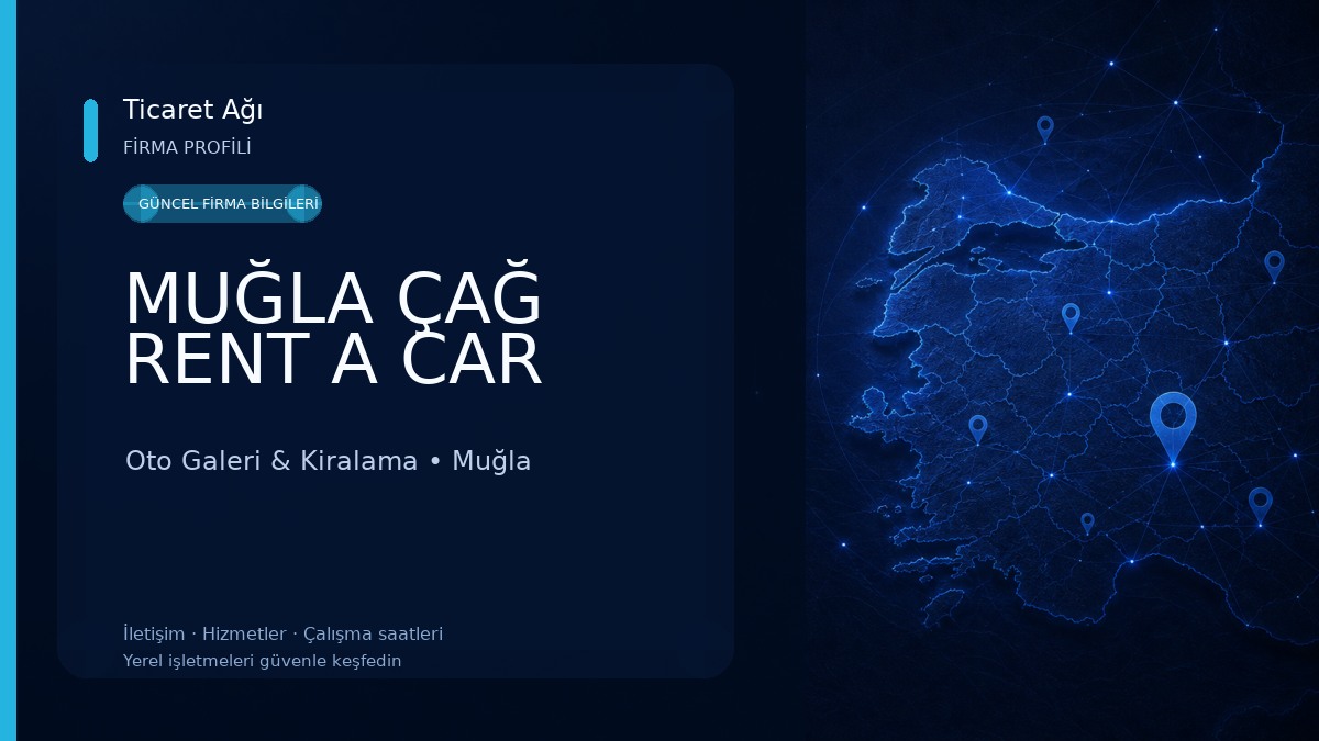 MUĞLA ÇAĞ RENT A CAR Oto Galeri & Kiralama