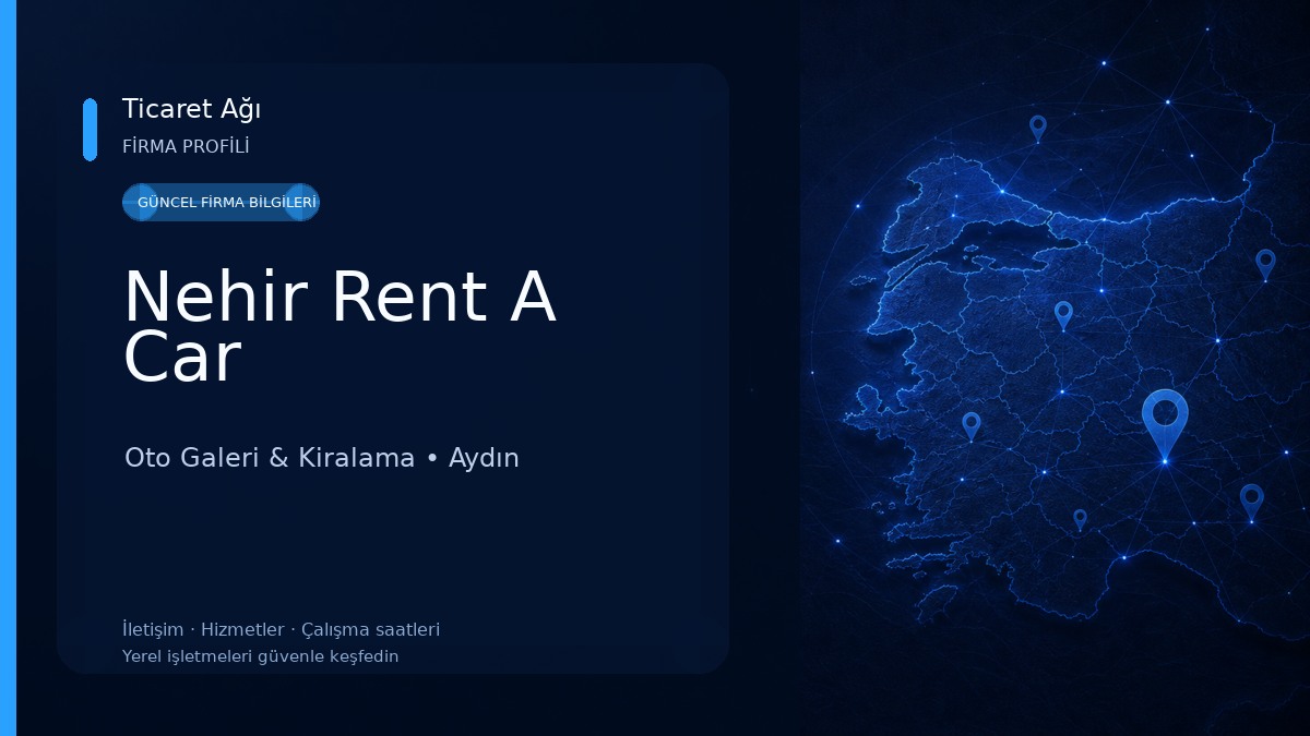 Nehir Rent A Car Oto Galeri & Kiralama