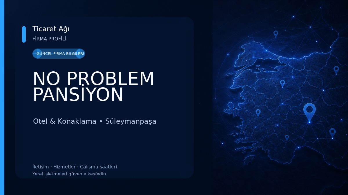 NO PROBLEM PANSİYON Otel & Konaklama