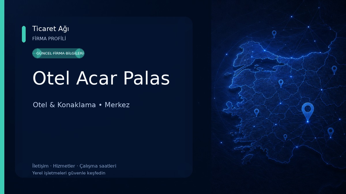 Otel Acar Palas