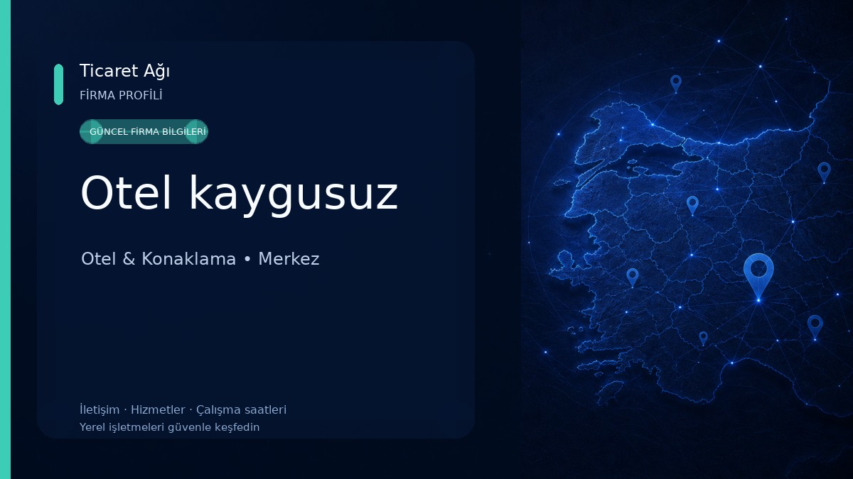 Otel kaygusuz Otel & Konaklama