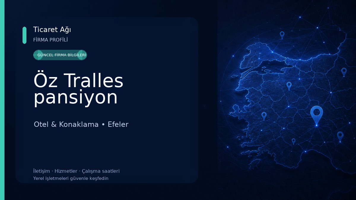 Öz Tralles pansiyon Otel & Konaklama