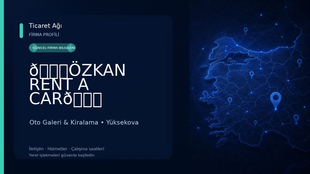 🚙ÖZKAN RENT A CAR🚙 Oto Galeri & Kiralama