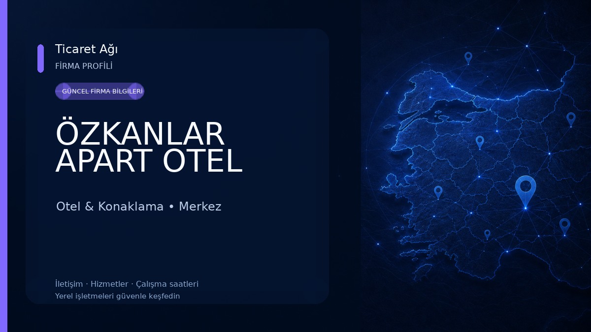 ÖZKANLAR APART OTEL Otel & Konaklama
