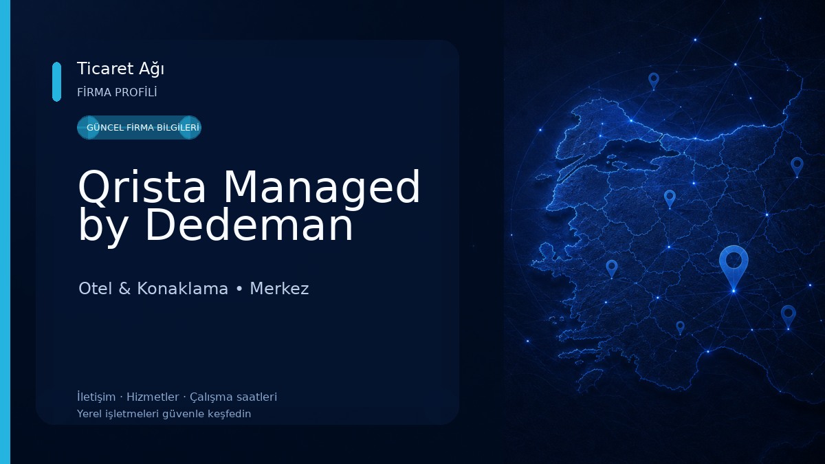 Qrista Managed by Dedeman Otel & Konaklama