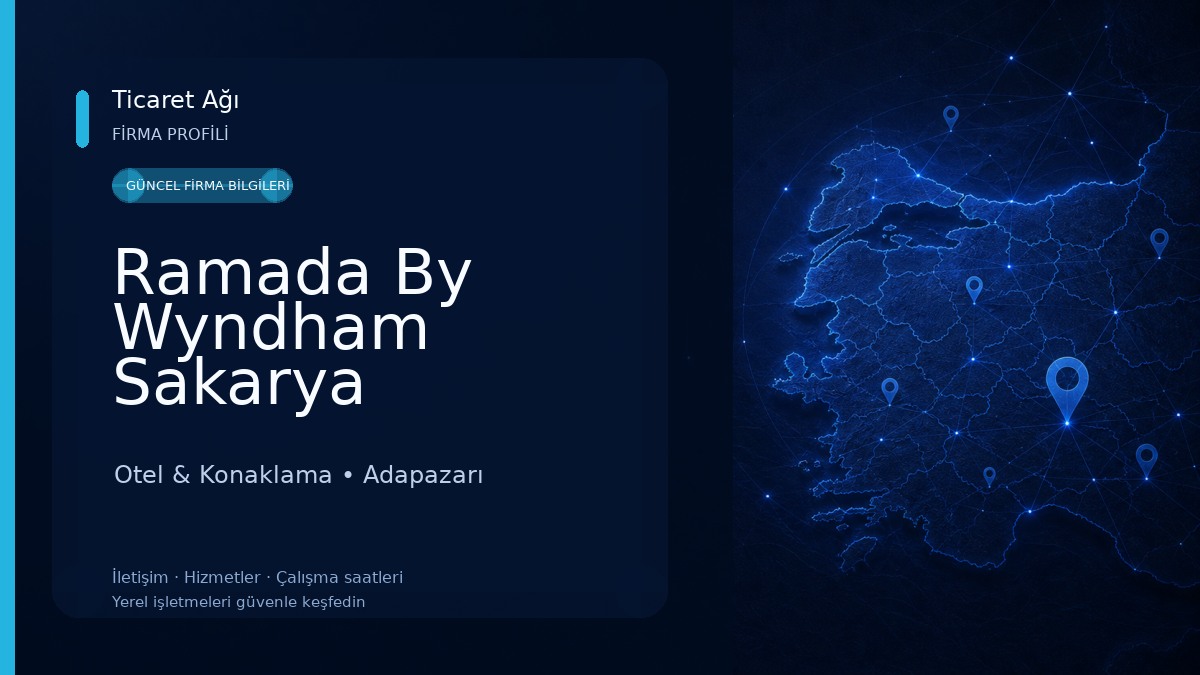 Ramada By Wyndham Sakarya Otel & Konaklama