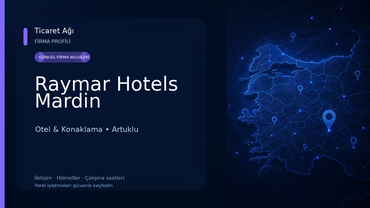 Raymar Hotels Mardin Otel & Konaklama