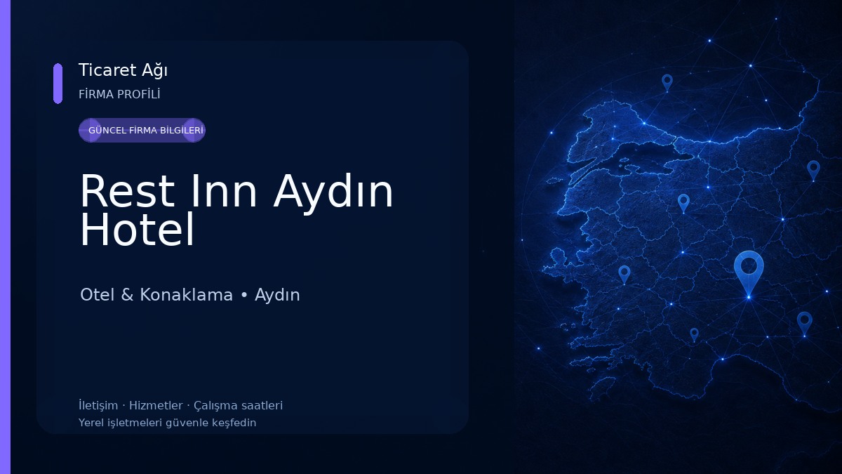 Rest Inn Aydın Hotel Otel & Konaklama