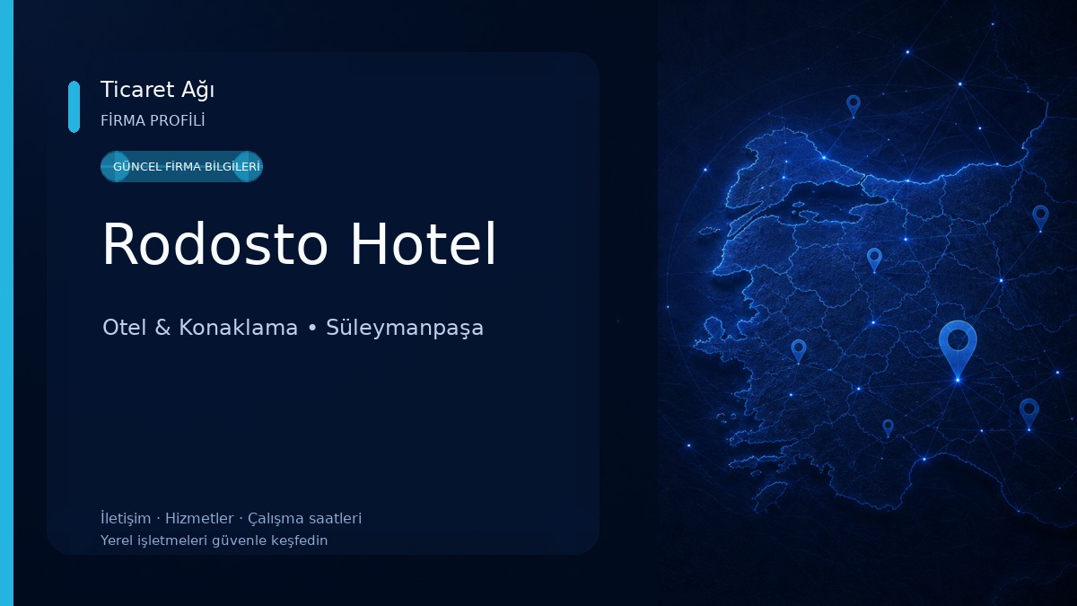 Rodosto Hotel Otel & Konaklama