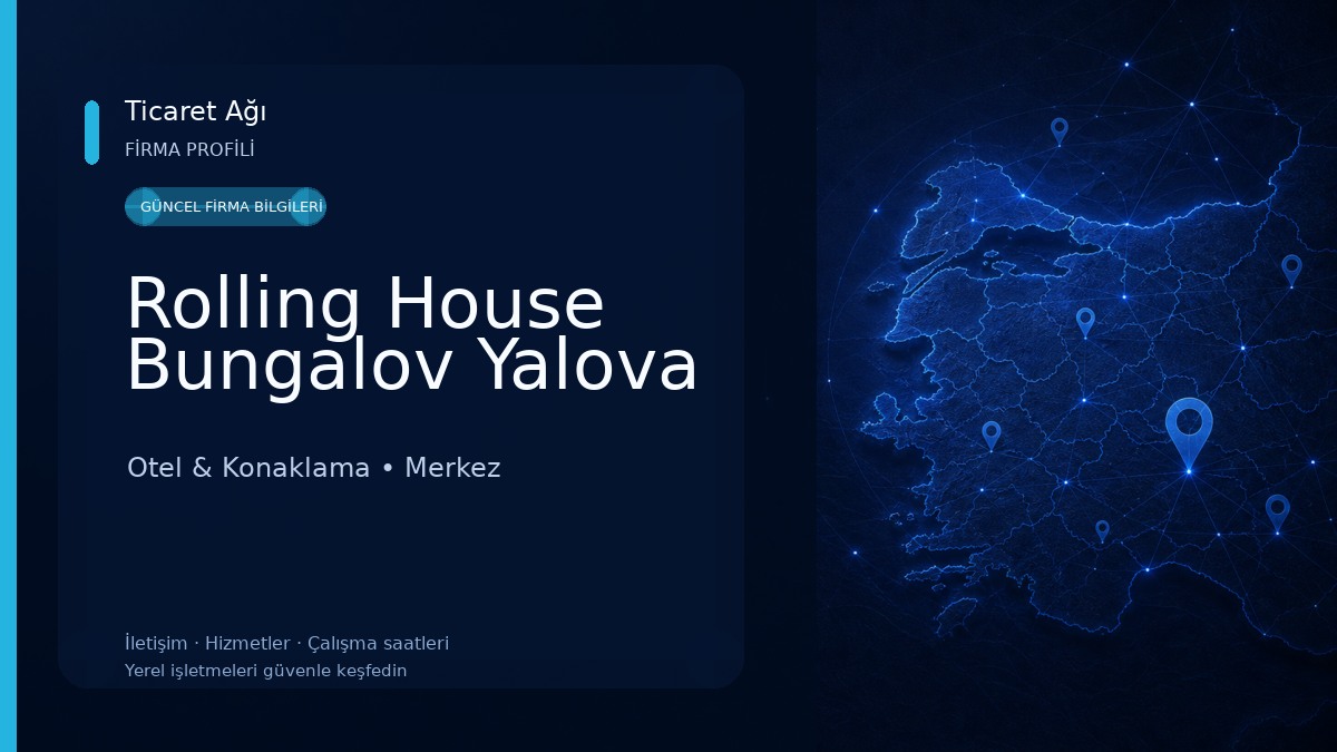Rolling House Bungalov Yalova 