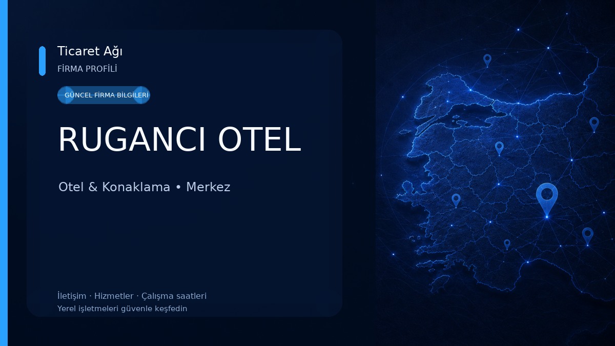 RUGANCI OTEL Otel & Konaklama