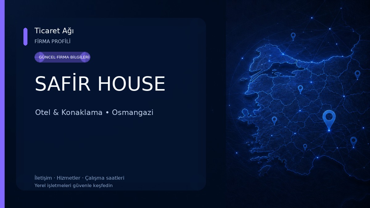 SAFİR HOUSE Otel & Konaklama