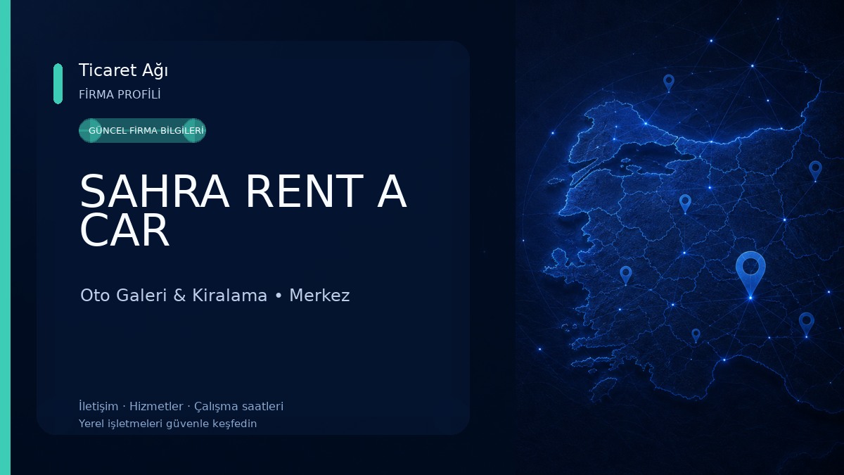 SAHRA RENT A CAR Oto Galeri & Kiralama