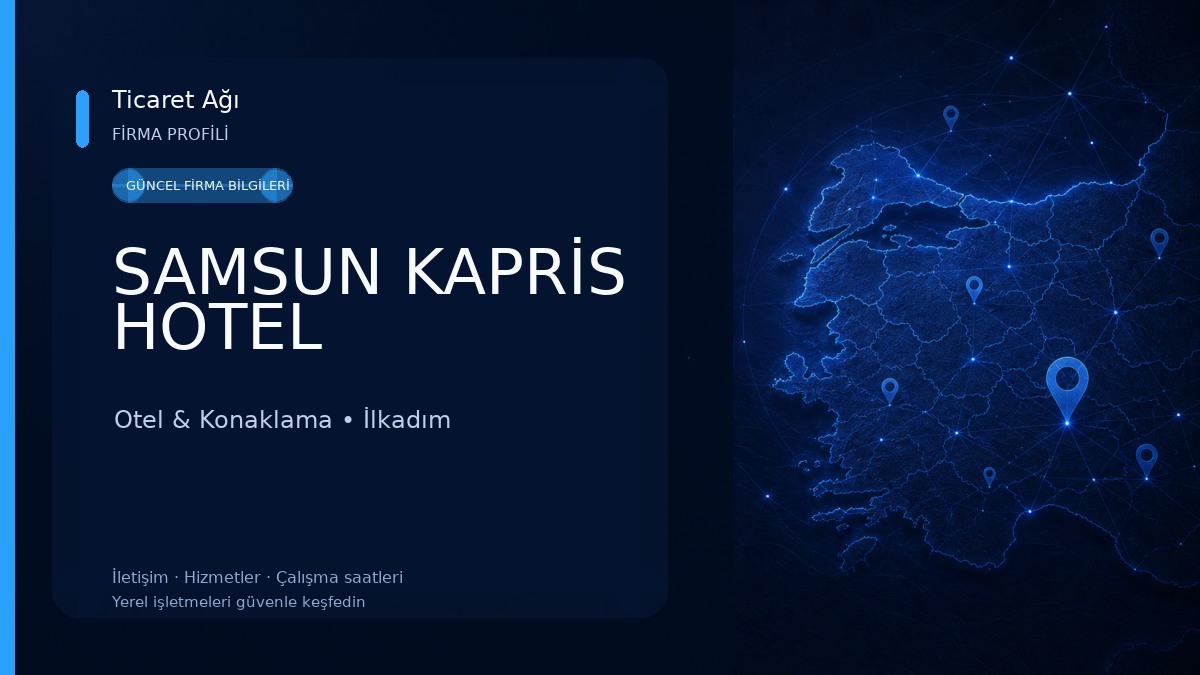 SAMSUN KAPRİS HOTEL Otel & Konaklama