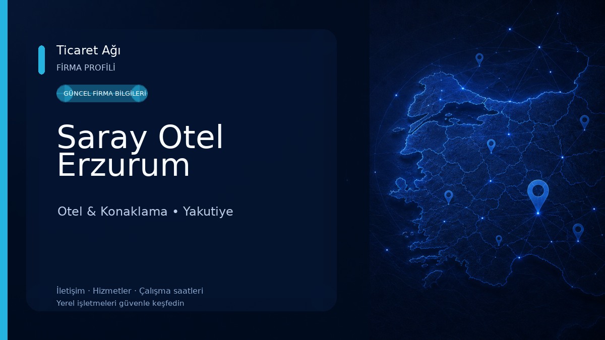 Saray Otel Erzurum Otel & Konaklama