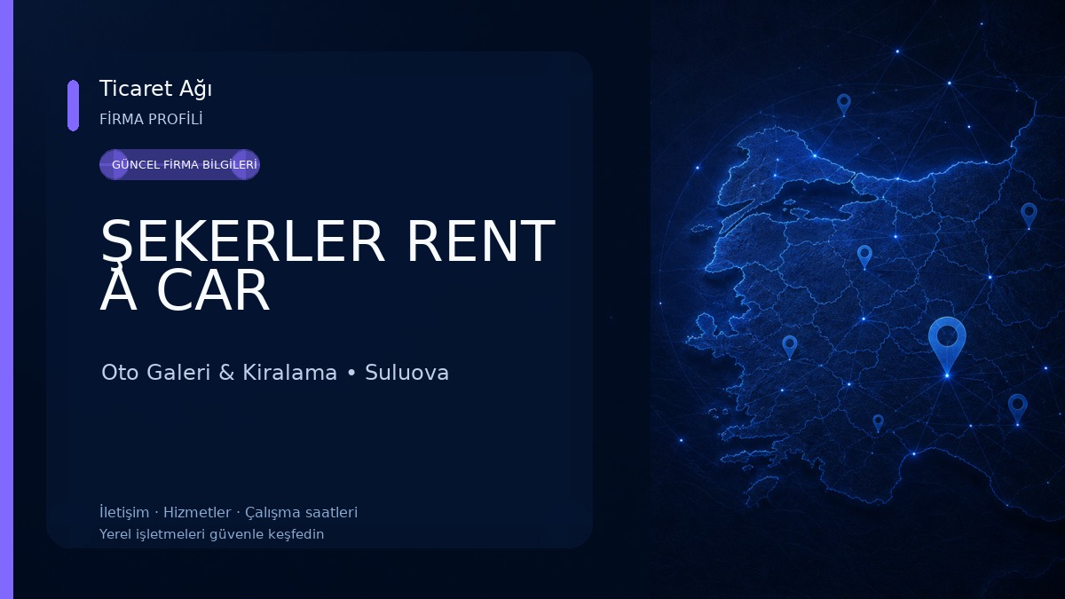 ŞEKERLER RENT A CAR Oto Galeri & Kiralama