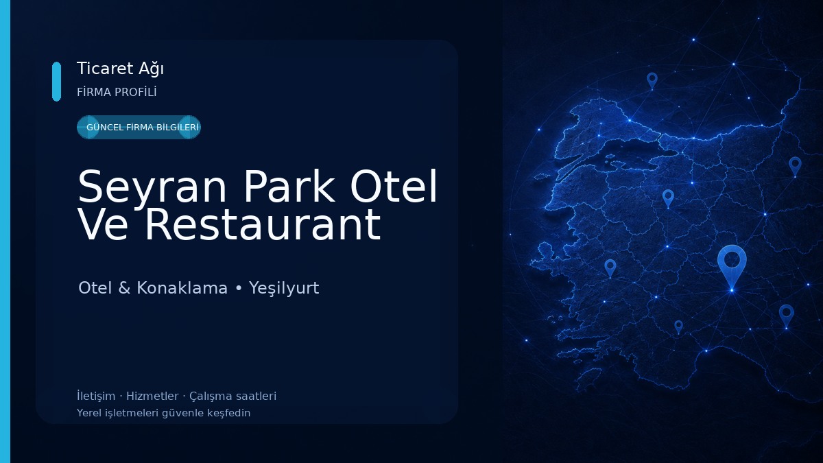 Seyran Park Otel Ve Restaurant Otel & Konaklama