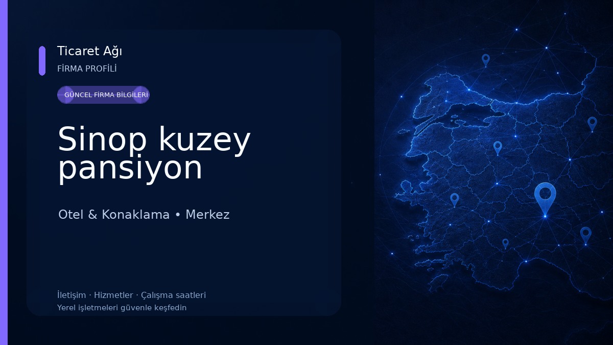Sinop kuzey pansiyon Otel & Konaklama
