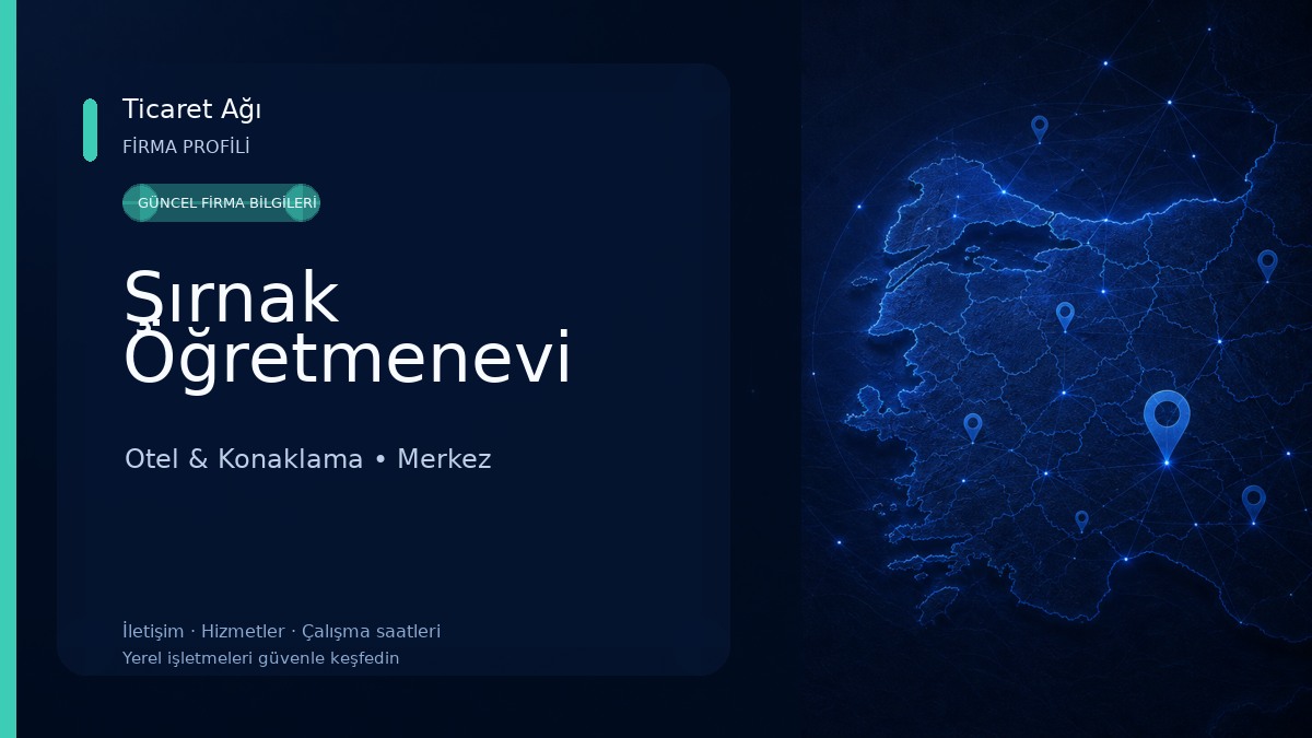 Şırnak Öğretmenevi Otel & Konaklama